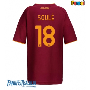 AS Roma Matias Soule #18 Tricou Fotbal Replică 2025-26 Femei Acasa